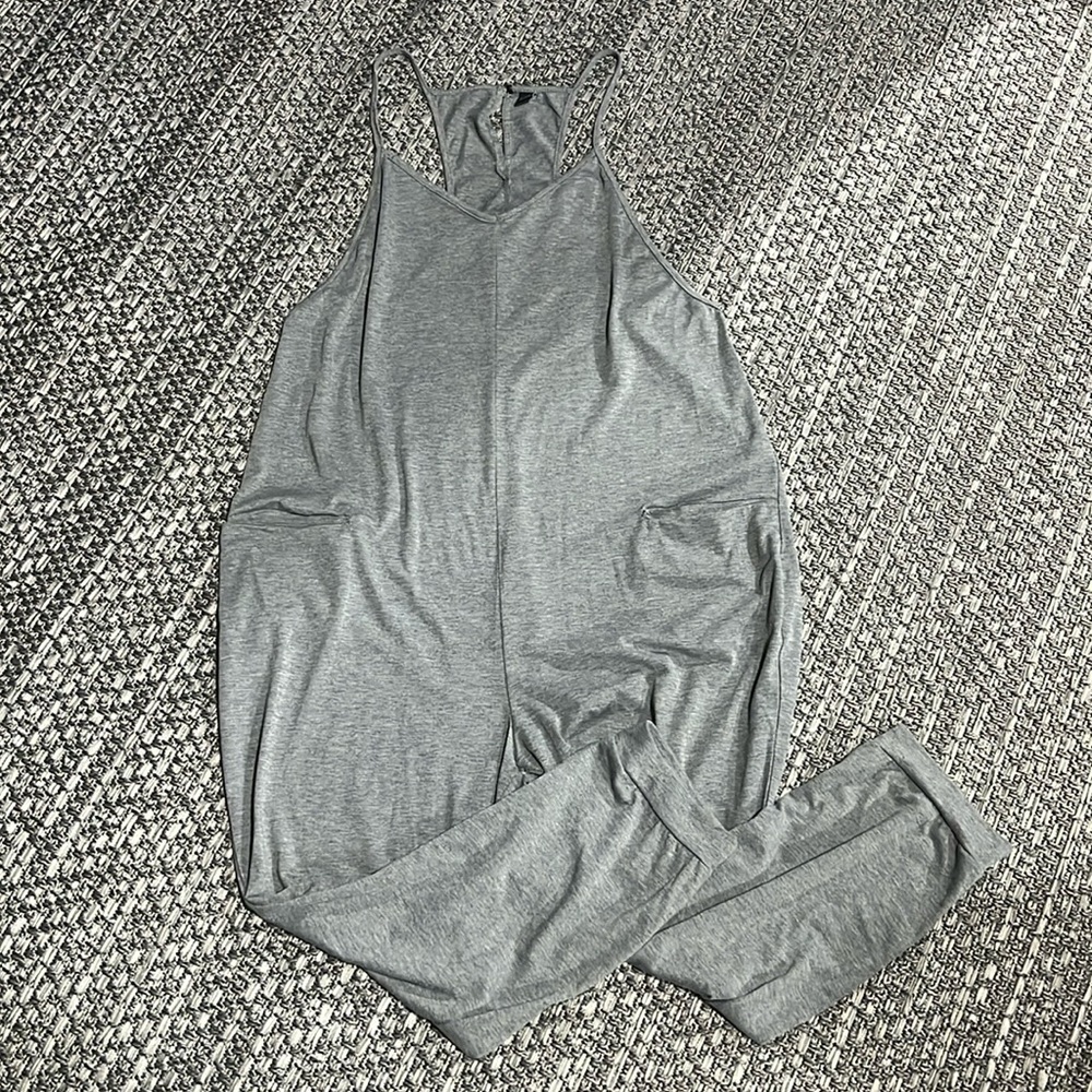 *As Is* Shein | Grey Jumpsuit